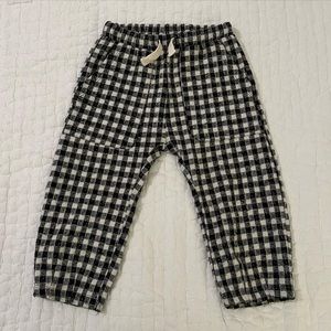 Zara flannel pants